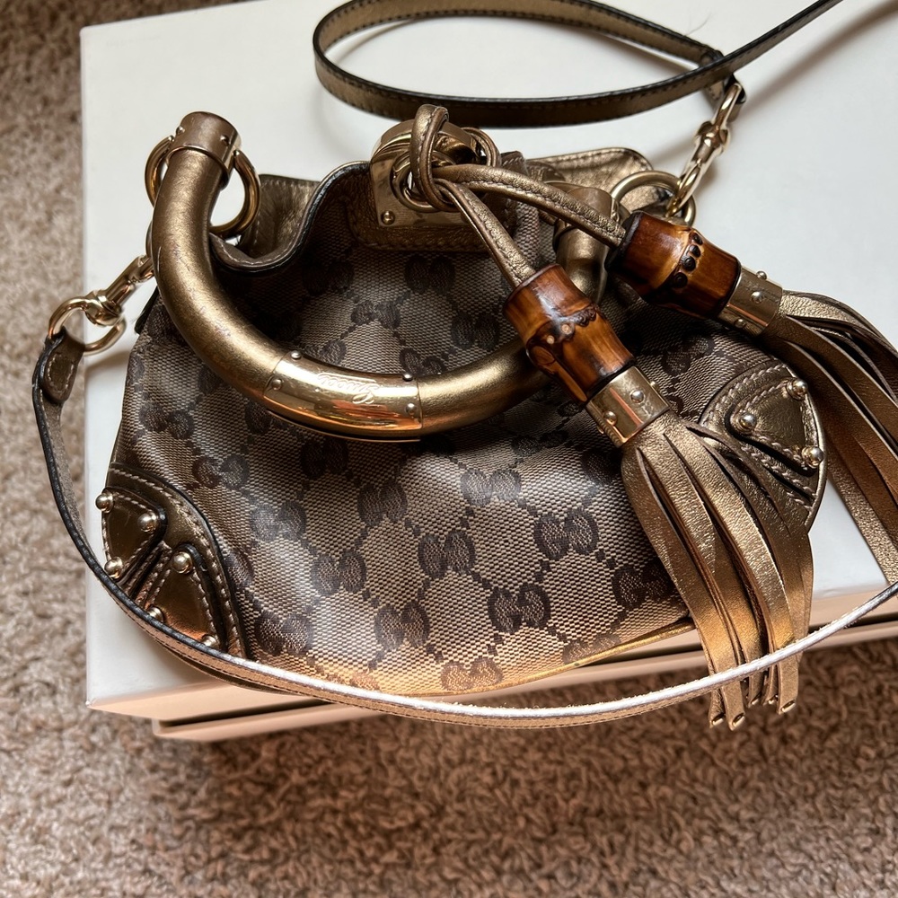 Authentic Gucci mini cross body bag